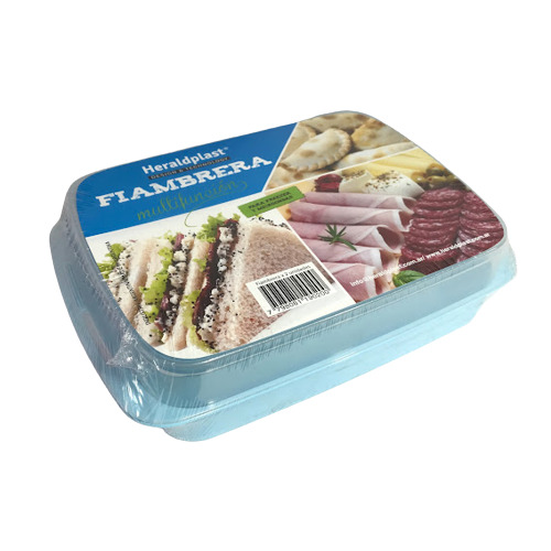 TUPPER HERMETICO PLASTICO RECTANGULAR 27CM BAJO