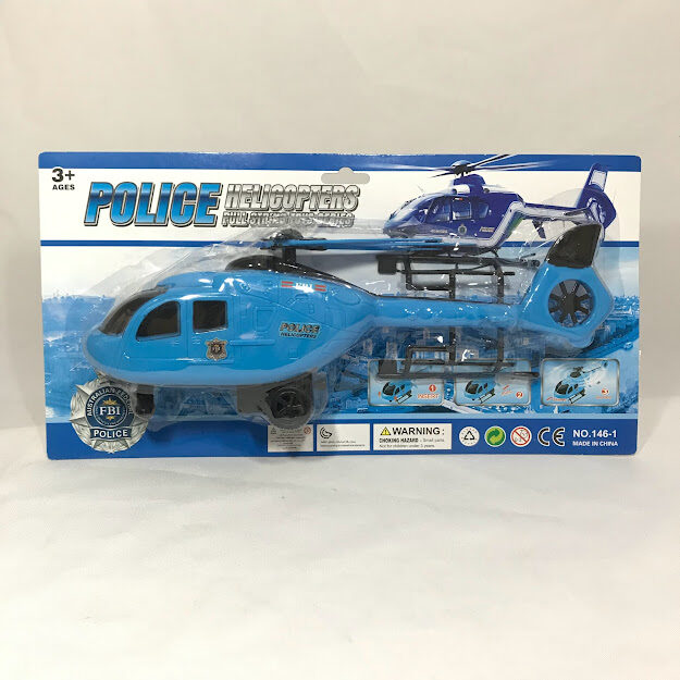 HELICOPTERO A CUERDA EN BLISTER 37CM