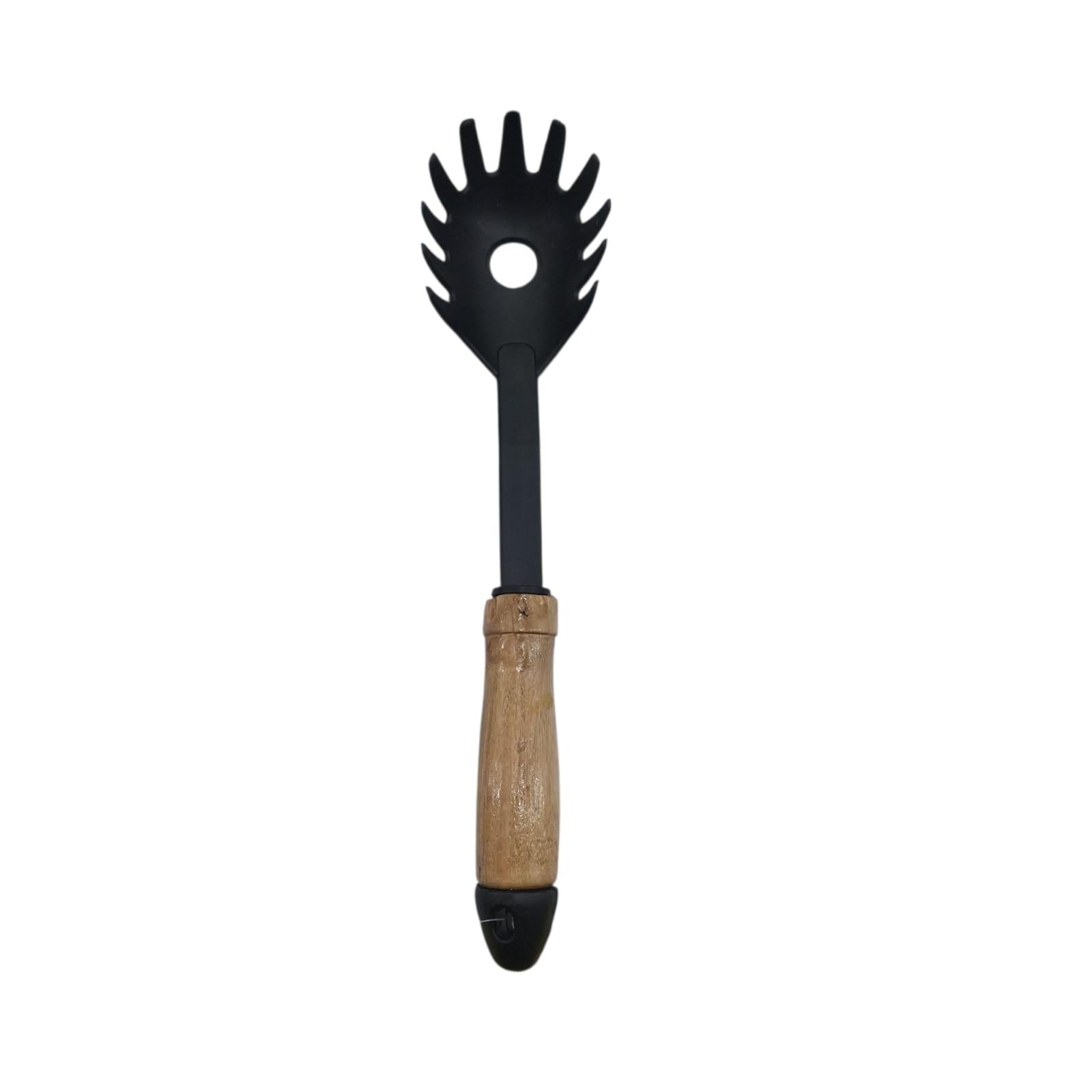 ESPATULA PARA ESPAGUETIS MANGO MADERA