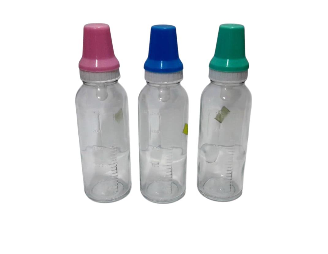 MAMADERA VIDRIO LISA 250ML