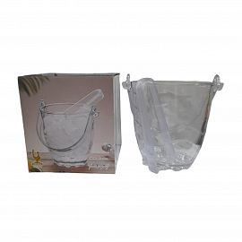 HIELERA VIDRIO 845ML C/PINZA EN CAJA
