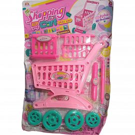CARRITO PLASTICO SUPERMERCADO DESARMABLE EN BLISTER