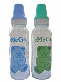 MAMADERA VIDRIO ESTAMPADA 250ML
